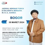 Seminar Torch dan Solusinya di Bogor Bulan Maret 2024