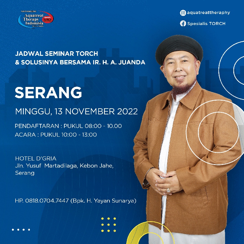 Seminar TORCH dan Solusinya di Serang Bulan November  2022