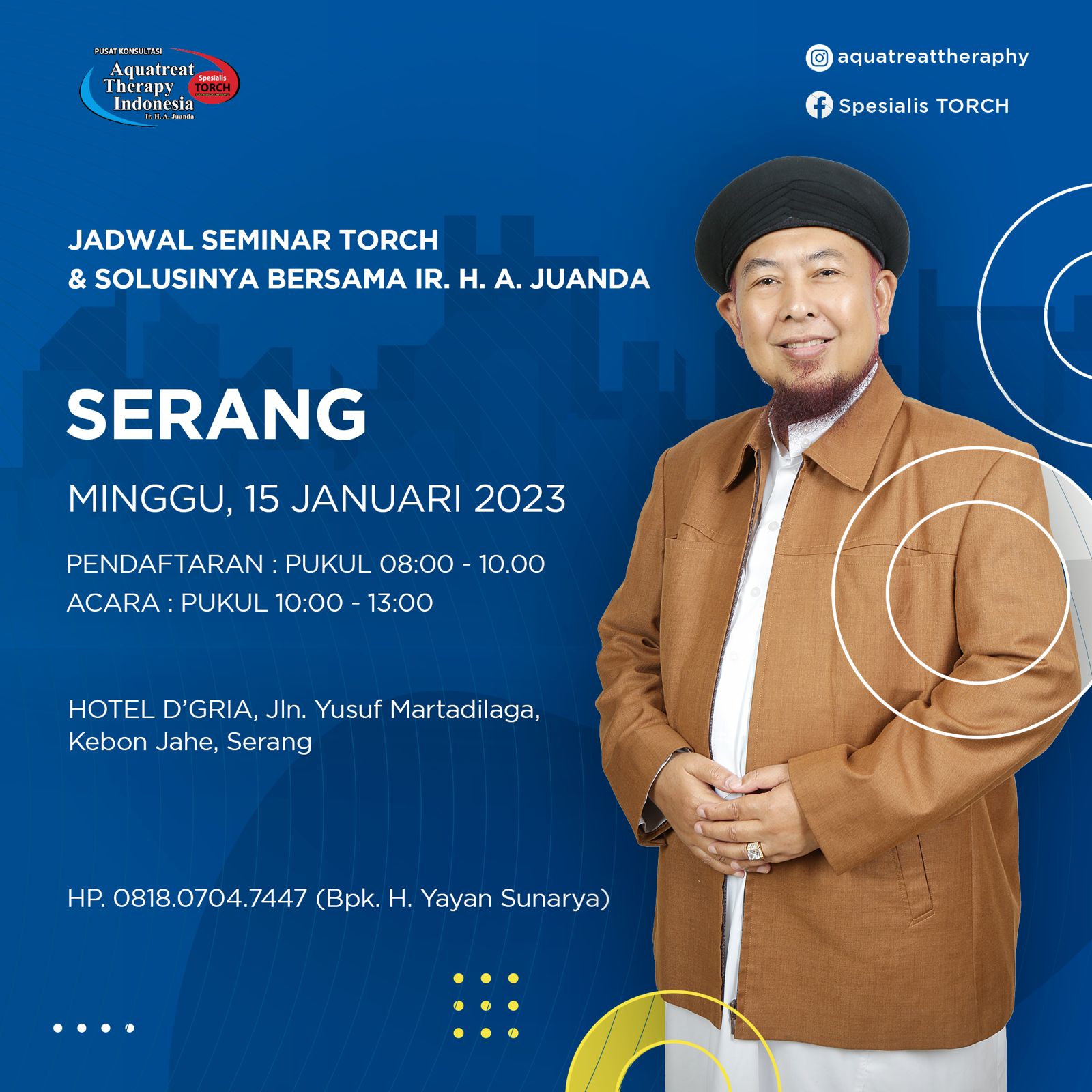 Seminar TORCH dan Solusinya di Serang Bulan Januari 2023