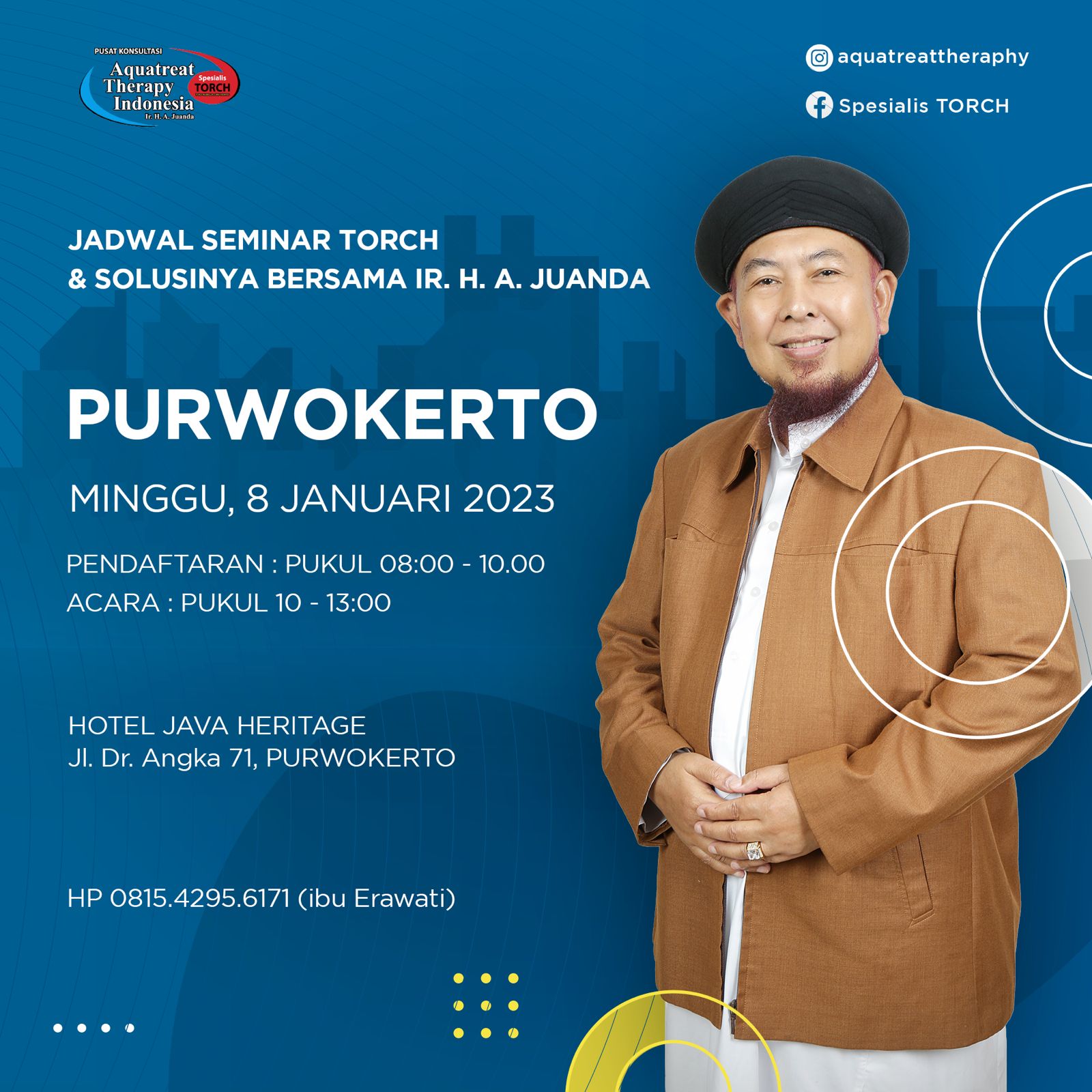 Seminar Torch dan Solusinya di Purwokerto Bulan Januari 2023