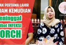 ANAK PERTAMA LAHIR, 2 JAM KEMUDIAN MENINGGAL AKIBAT INFEKSI TORCH